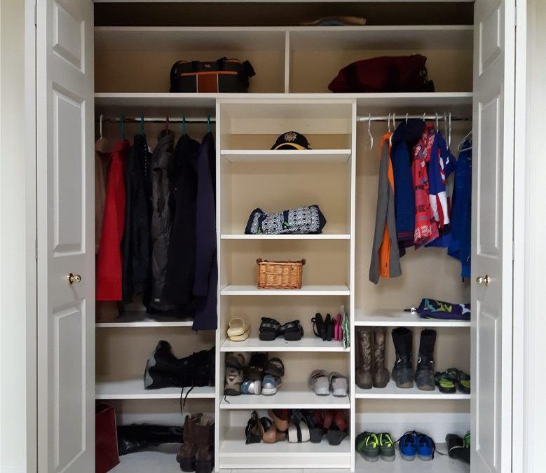 Hall Closet Organizer