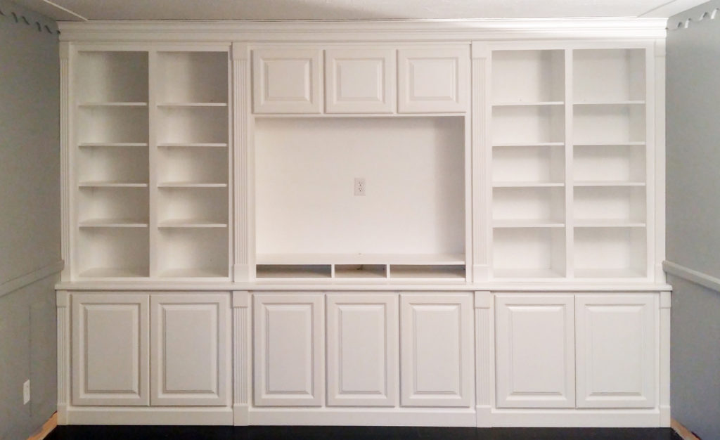 Built-in entertainment wall unit – Waterloo